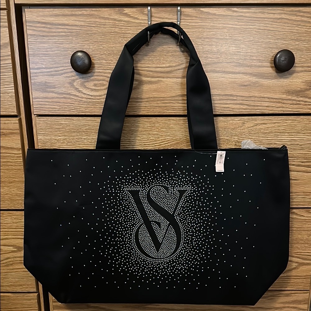 Victoria's Secret Black Tote Bag